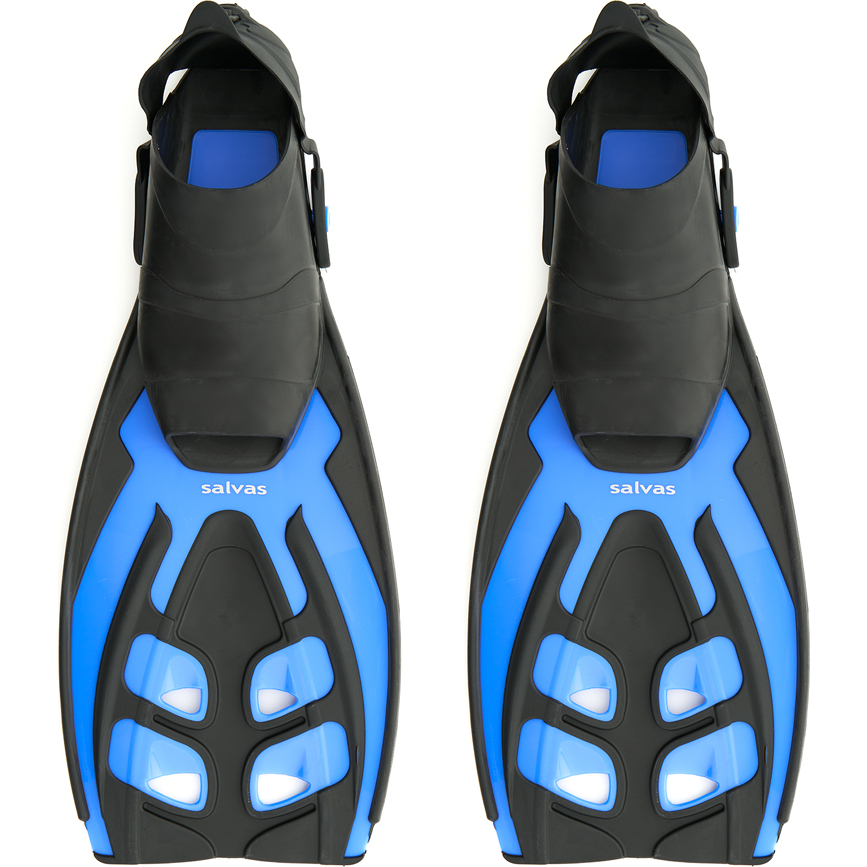 Ласты для плавания SALVAS Tonic Dive, BA190LXBBSTS, размер L/XL, синие