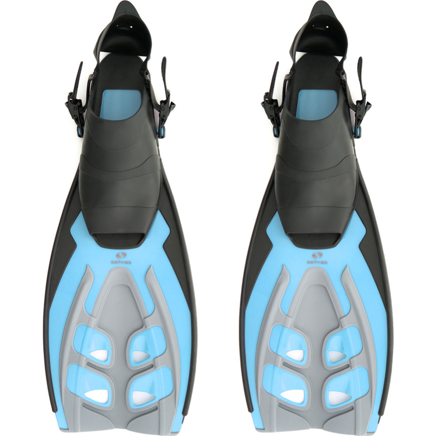 Ласты для плавания SALVAS Tonic Dive, BA190LXBBSTS, размер L/XL, синие