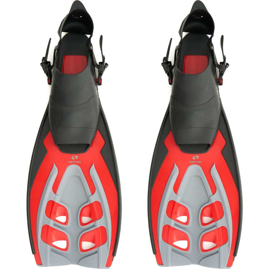 Ласты для плавания SALVAS Tonic Dive, BA190LXBBSTS, размер L/XL, синие