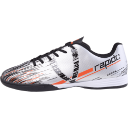 БЕЗ УПАКОВКИ Бутсы зальные JÖGEL Rapido IN Silver/black, детский