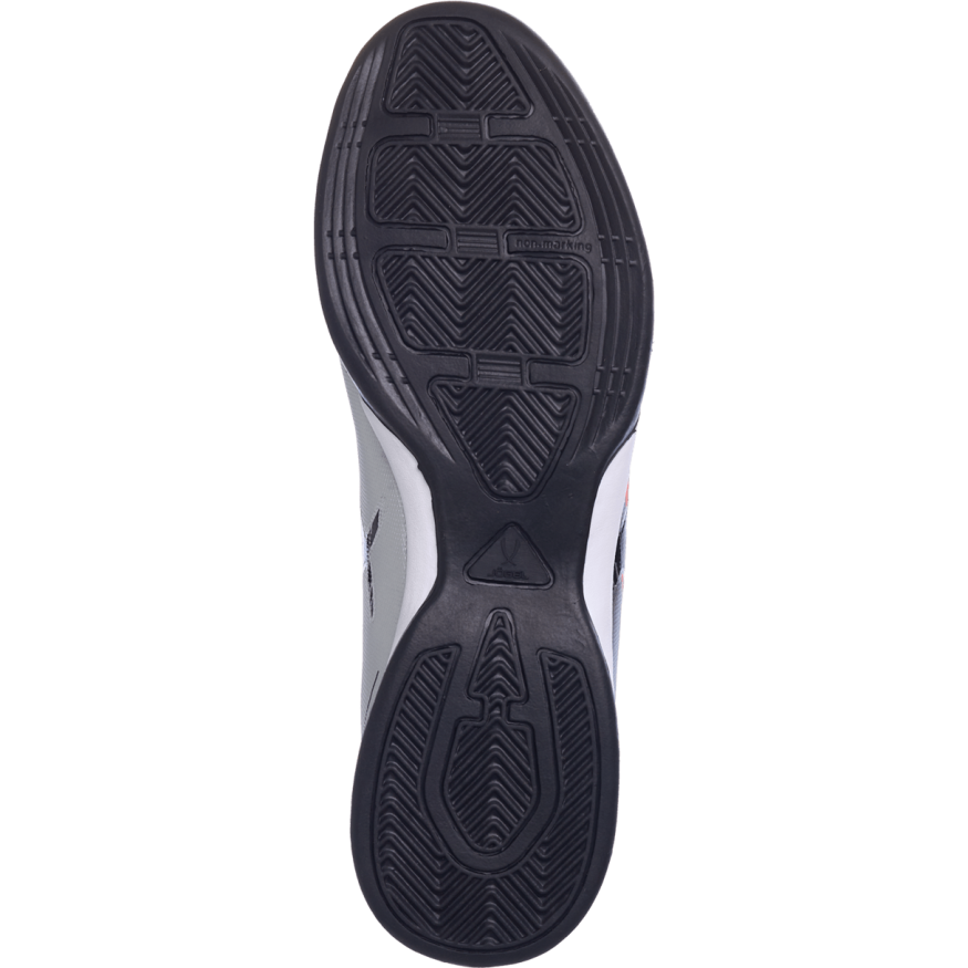 БЕЗ УПАКОВКИ Бутсы зальные JÖGEL Rapido IN Silver/black, детский