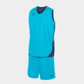 Баскетбольная форма JOMA KANSAS TURQUESA MARINO