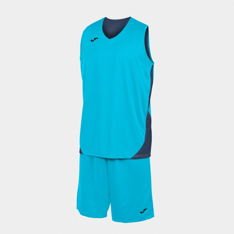 Баскетбольная форма JOMA KANSAS TURQUESA MARINO
