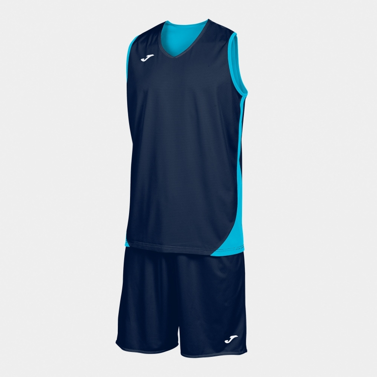 Баскетбольная форма JOMA KANSAS TURQUESA MARINO