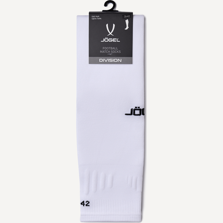 Гольфы футбольные JOGEL MATCH FOOTLESS SOCKS, белый