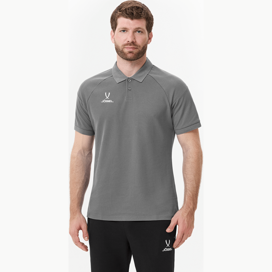 Поло JOGEL CAMP 2 CVC Polo, серый