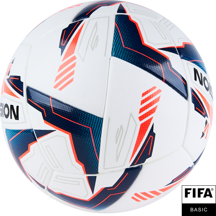 Мяч футб. VISION Sonic, FV324065,р.5, 24 пан.,FIFA Basic,PU, термосш.,бело-синий