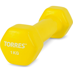 Гантель TORRES PL522201, вес 0.5 кг, 1 шт