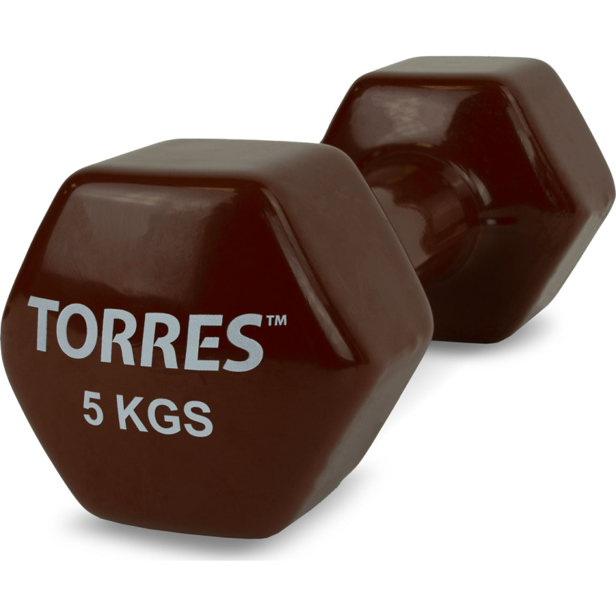Гантель TORRES PL522201, вес 0.5 кг, 1 шт