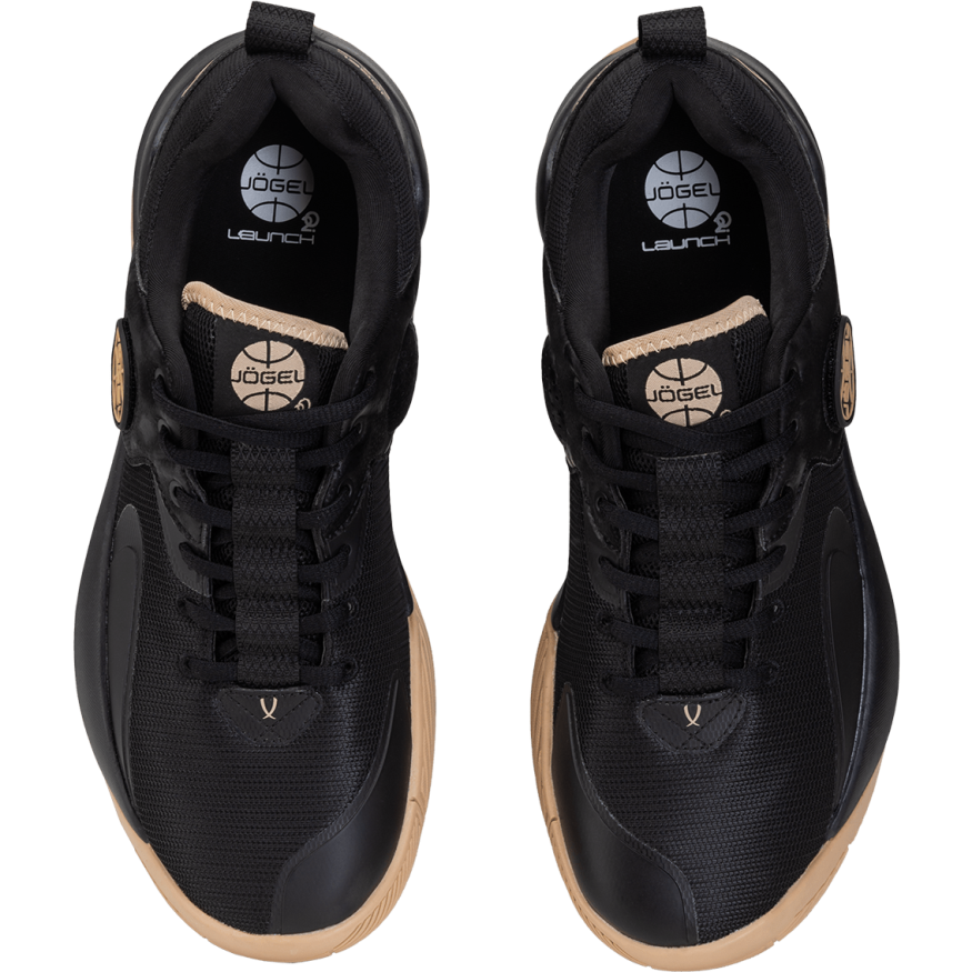 БЕЗ УПАКОВКИ Кроссовки баскетбольные JOGEL Launch LOW, Black/gold
