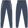 Брюки тренировочные детские ATEMI, цв т синий, арт APNT-001JSS23-DNV (128)