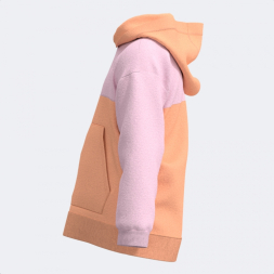 SUDADERA CON CAPUCHA PARK NARANJA ROSA