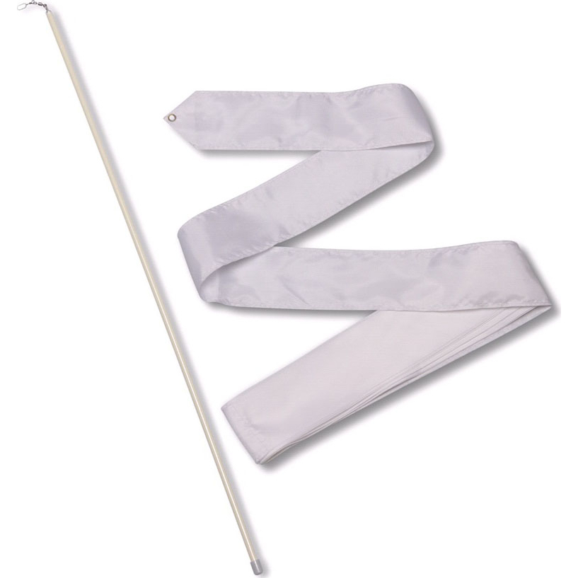 Лента гимнастическая с палочкой 56см, СЕ6-CB, длина 6м, васильковый