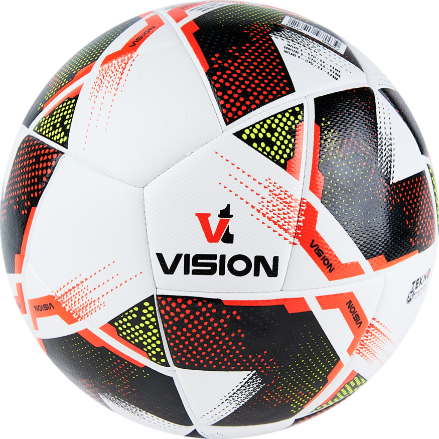Мяч футб  VISION Spark, F324045, р 5, FIFA Basiс, 24 пан,ПУ,2 подкл слой,гибрид сшив,бело-мультикол