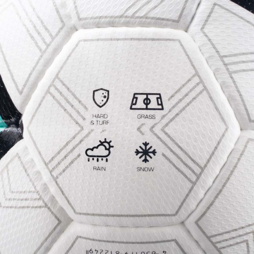 Мяч футб  TORRES Pro, F323985, р 5, 32 панел  EPU-Microf, 4 подкл  слоя, ручная сшивка, бело-мультик