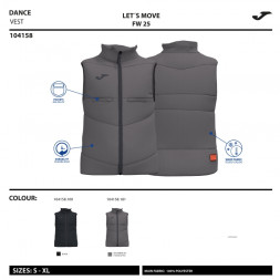 CHALECO ACOLCHADO STEP  