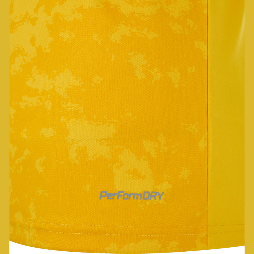 Футболка вратарская JOGEL DIVISION PerFormDRY SPLASH GK Jersey, желтый