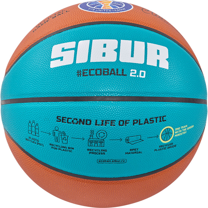 Мяч баскетбольный JOGEL FIBA JB-1000 ECOBALL 2.0 №7