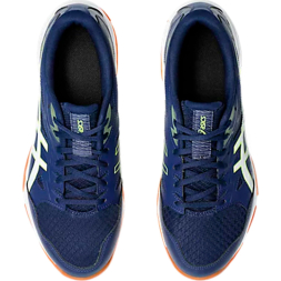 Кроссовки волейбольные мужские ASICS Gel-Rocket 11 1071A091 103, р.12,5 (рос.45.5), бело-т.синий