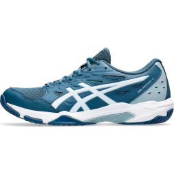 Кроссовки волейбольные мужские ASICS Gel-Rocket 11 1071A091 103, р.12,5 (рос.45.5), бело-т.синий