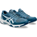 Кроссовки волейбольные мужские ASICS Gel-Rocket 11 1071A091 103, р.12,5 (рос.45.5), бело-т.синий
