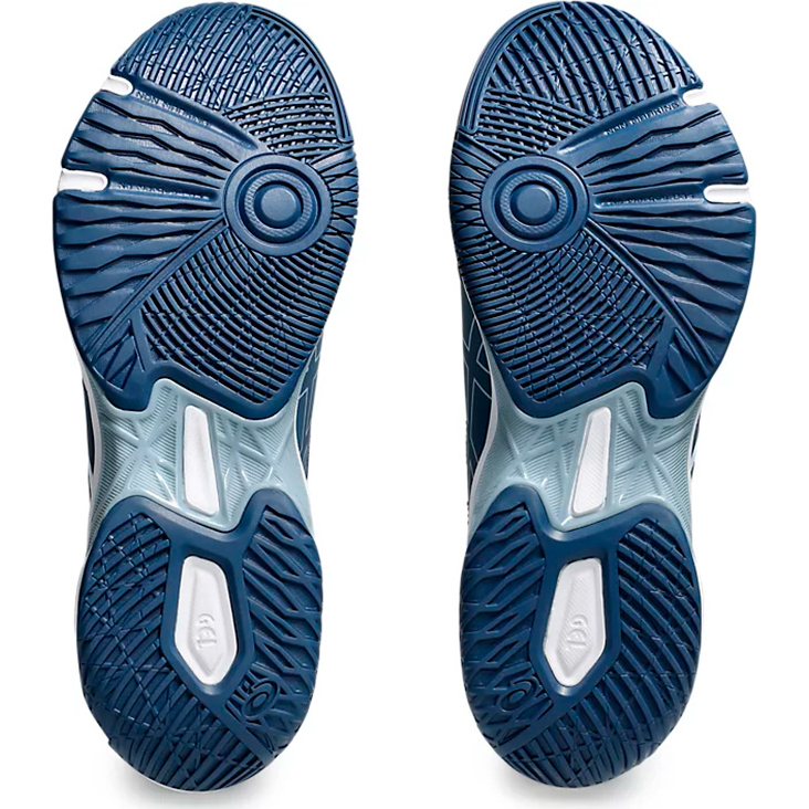 Кроссовки волейбольные мужские ASICS Gel-Rocket 11 1071A091 103, р.12,5 (рос.45.5), бело-т.синий