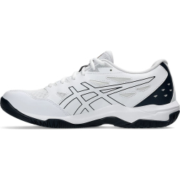 Кроссовки волейбольные мужские ASICS Gel-Rocket 11 1071A091 103, р.12,5 (рос.45.5), бело-т.синий