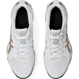 Кроссовки волейбольные мужские ASICS Gel-Rocket 11 1071A091 103, р.12,5 (рос.45.5), бело-т.синий