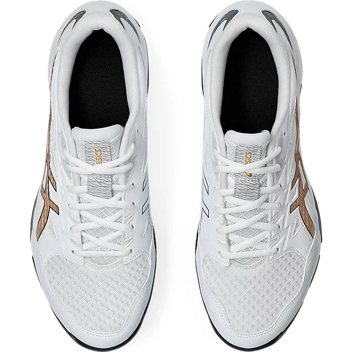 Кроссовки волейбольные мужские ASICS Gel-Rocket 11 1071A091 103, р.12,5 (рос.45.5), бело-т.синий