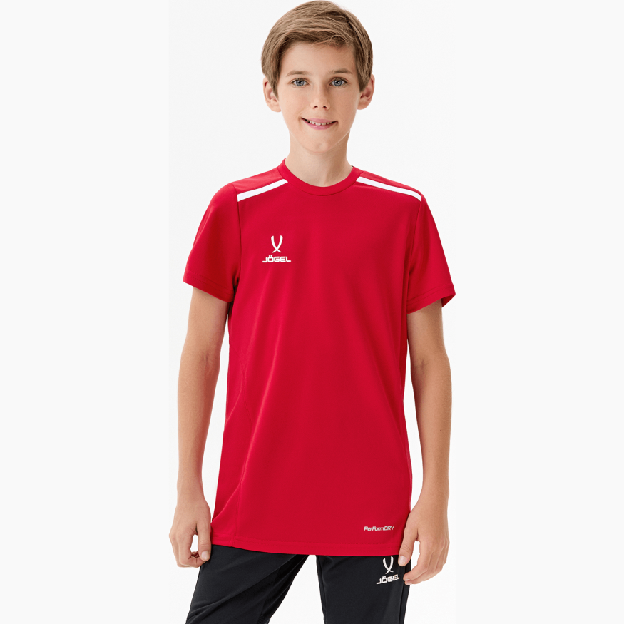 Футболка тренировочная JOGEL DIVISION Training Tee, красный