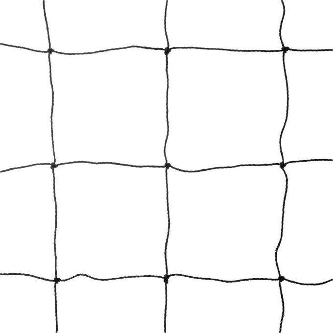 Сетка волейбольная ONLYTOP, с тросом, нить 2 мм, 9,5х1 м