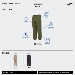 PANTALÓN LARGO MIMETIC  