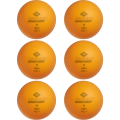 Мяч для настольного тенниса Donic 1* Elite, оранжевый 6 шт.