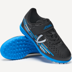 Бутсы многошиповые JOGEL Evofly TF Talant Black/blue, детский