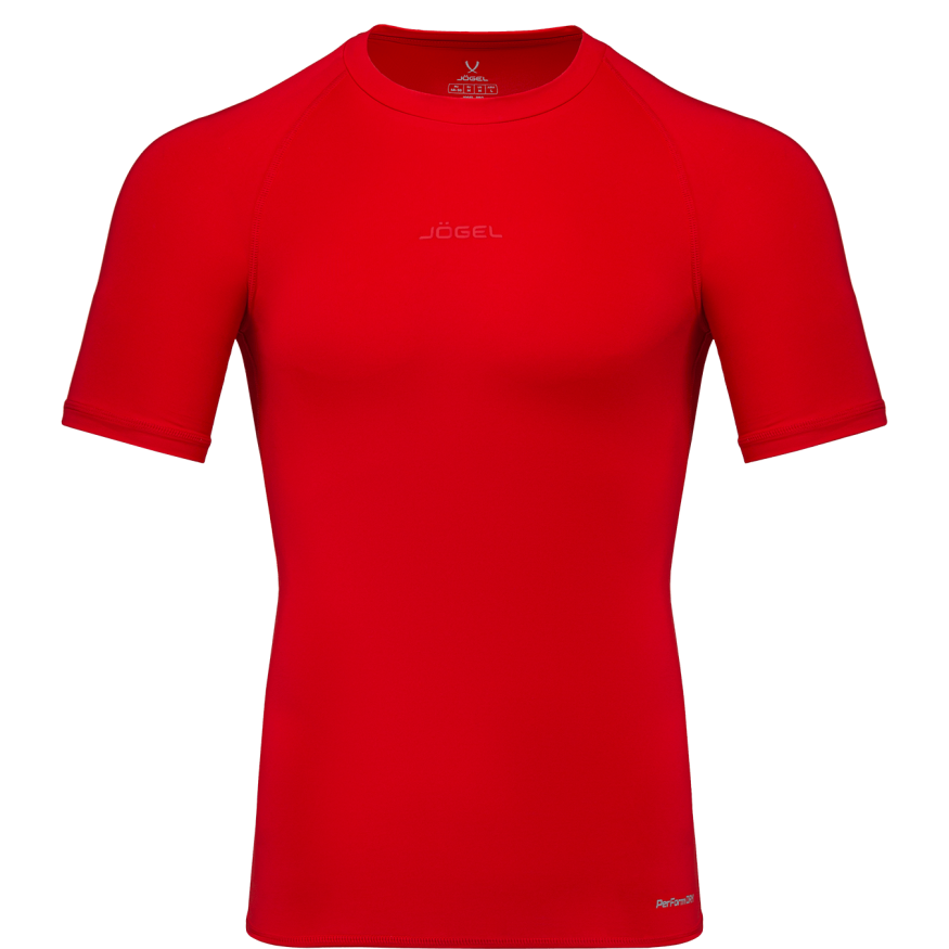 Футболка компрессионная JOGEL PerFormDRY Baselayer Tee SS 2, красный