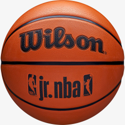 Мяч баск. WILSON JR. NBA DRV Fam Logo, WZ3013001XB6, р.6, резина, бутил. камера, коричневый