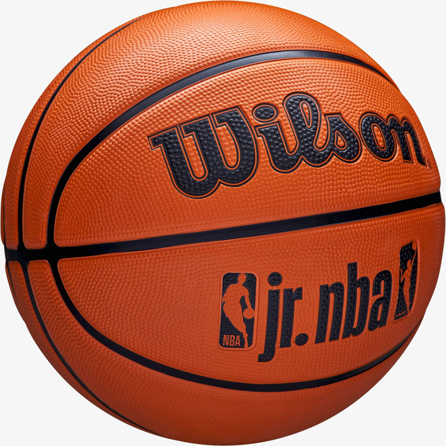 Мяч баск. WILSON JR. NBA DRV Fam Logo, WZ3013001XB6, р.6, резина, бутил. камера, коричневый