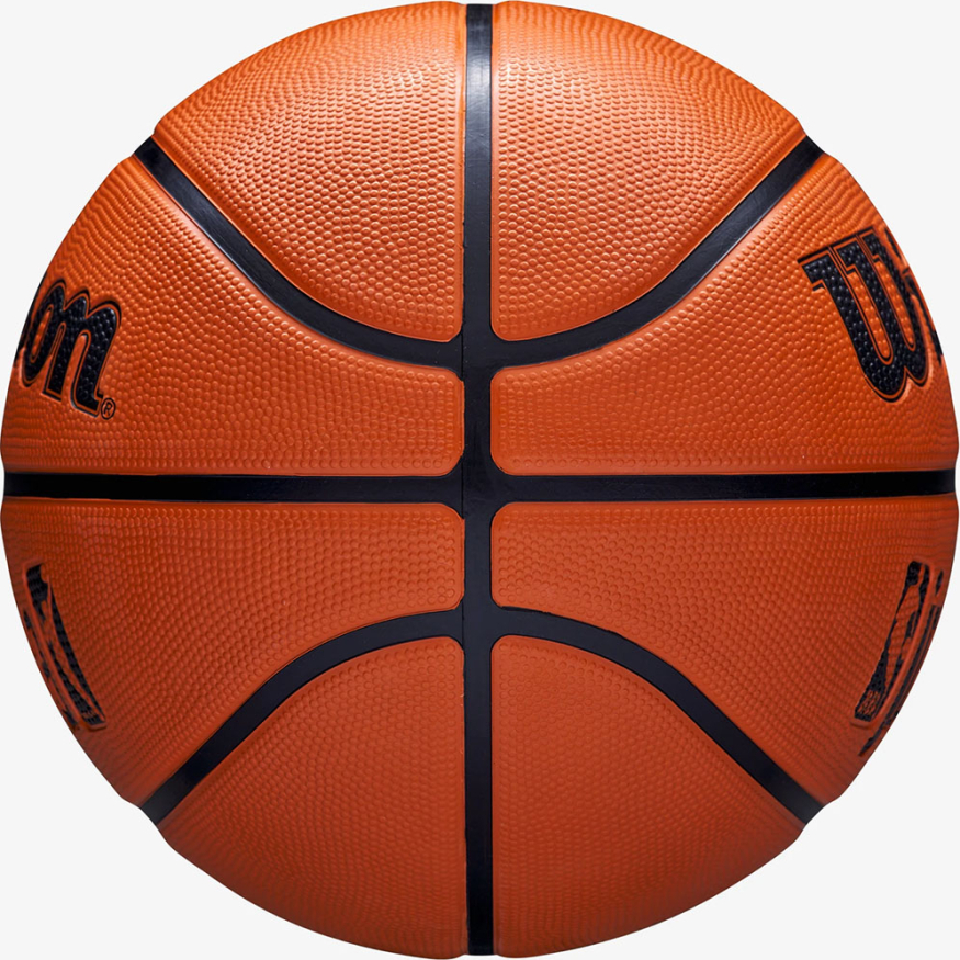 Мяч баск. WILSON JR. NBA DRV Fam Logo, WZ3013001XB6, р.6, резина, бутил. камера, коричневый