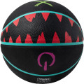Мяч баск  TORRES Game Over B023117, р 7, резина, нейлон  корд, бут  кам , черный