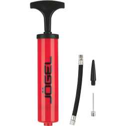 Насос JOGEL JA-102 ND, 20 см, гибкий шланг, игла, насадка для фитбола