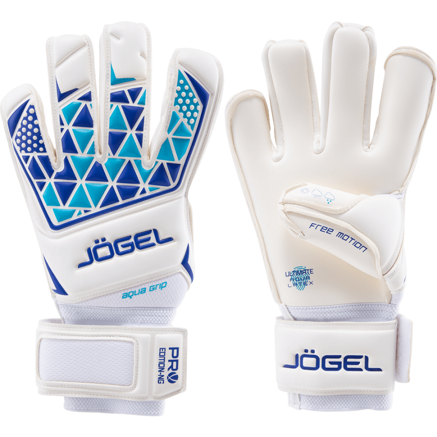 УЦЕНКА Перчатки вратарские JÖGEL Pro Edition-NG Roll Negative, белый