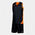 Баскетбольная форма JOMA KANSAS NARANJA NEGRO