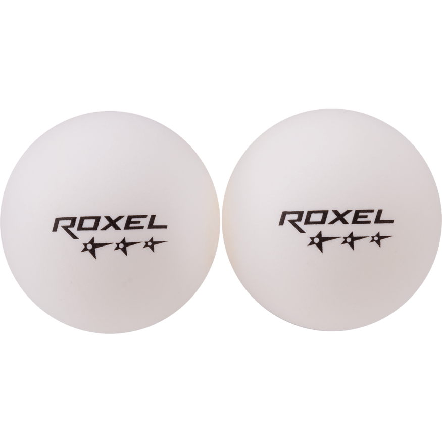 Мяч для настольного тенниса Roxel 3* Prime, белый, 6 шт.