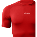 Футболка компрессионная с коротким рукавом JOGEL CAMP PerFormDRY Top SS, красный