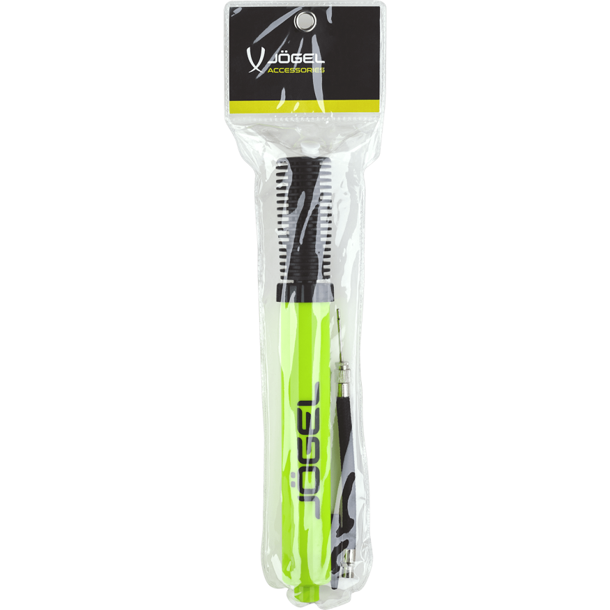 Насос двойного действия JÖGEL JA-104 ND, 25 см, гибкий шланг, игла, насадка для фитбола