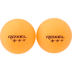 Мяч для настольного тенниса Roxel 3* Prime, оранжевый, 6 шт.