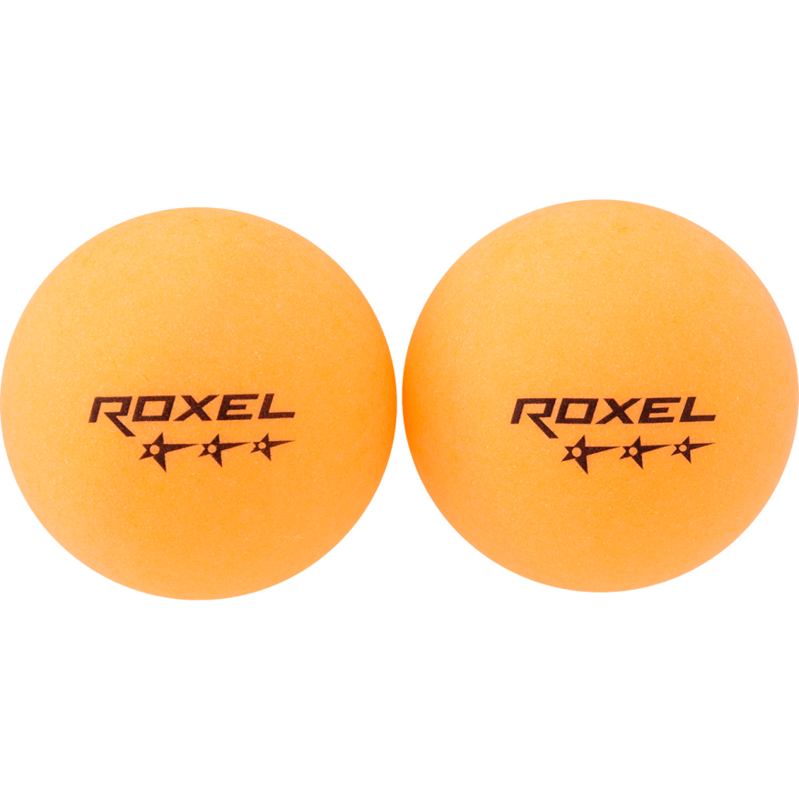 Мяч для настольного тенниса Roxel 3* Prime, оранжевый, 6 шт.