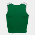 Топ RECORD II Зеленый-белый