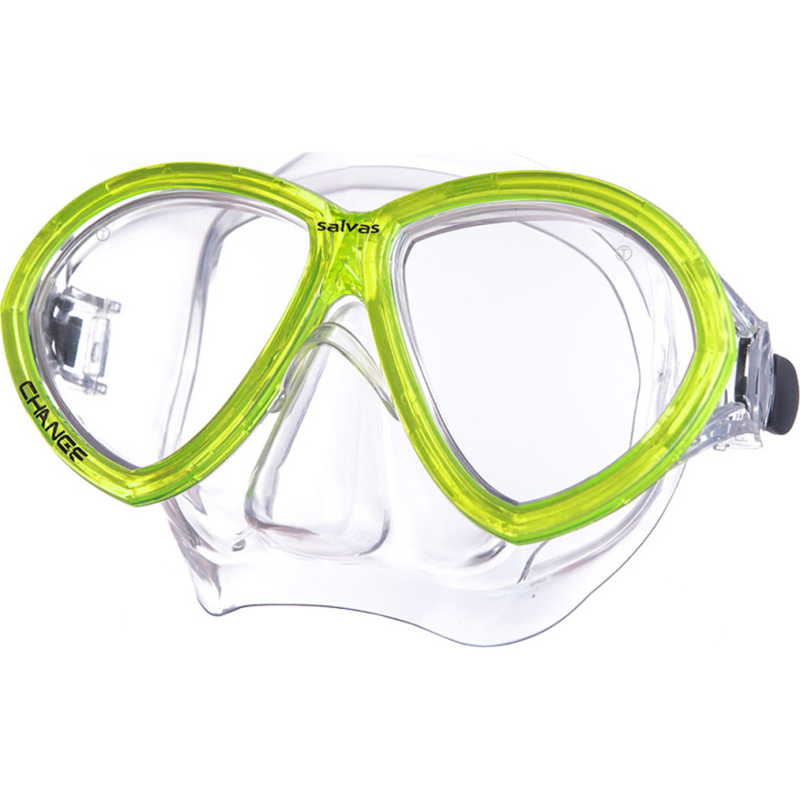 Маска для плавания SALVAS Change Mask CA195C2TNSTH, размер взрослый, черная