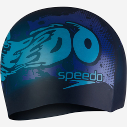 Шапочка для плавания детская SPEEDO Boom Silicone Cap Jr,8-0838615954, силикон